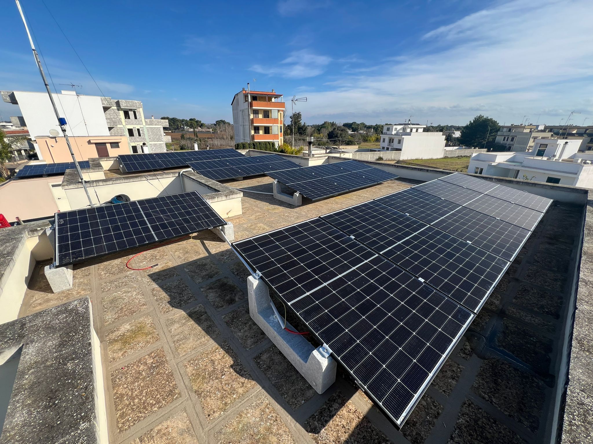 Impianto Fotovoltaico Duca Energy - Dettaglio Pannelli